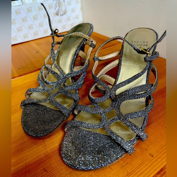 Silver sparkle Stuart Weitzman - Picture 1 of 5